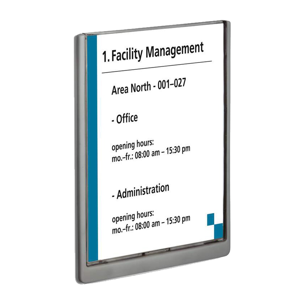 TARGA FUORI PORTA CLICK SIGN 210x297MM (A4 DURABLE