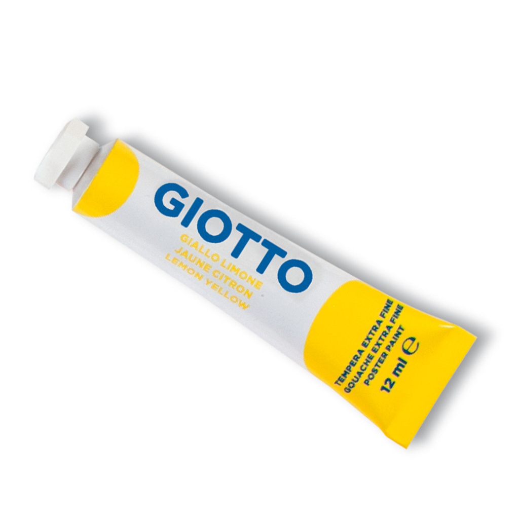 TEMPERA GIOTTO TUBO 4 (12ML GIALLO LIMONE 03