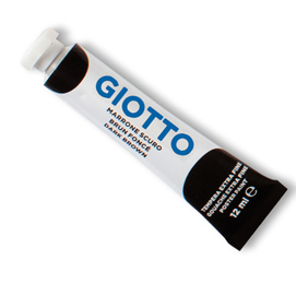 TEMPERA GIOTTO TUBO 4 (12ML MARRONE 23