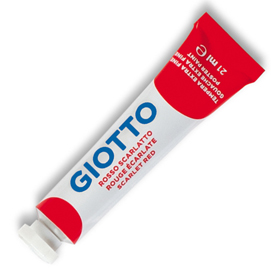 TEMPERA GIOTTO TUBO 7 (21ML ROSSO SCARLATTO 08