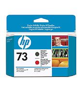 TESTINA DI STAMPA HP 73, NERO OPACO E ROSSO CHROMATIC