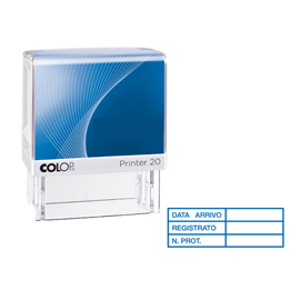 Timbro Printer 20/L G7 autoinchiostrante 14x38mm ''DATA ARRIVO...'' COLOP