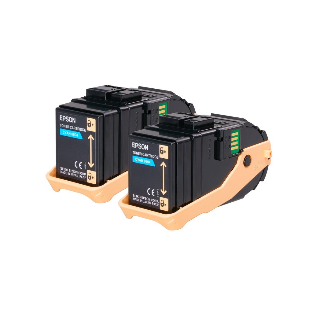 TONER CARTRIDGE ACUBRITE CIANO (S050604, IN CONFEZIONE DOPPIA