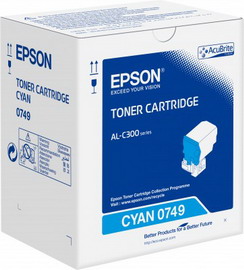 TONER CARTRIDGE CIANO PER WORKFORCE AL-C300