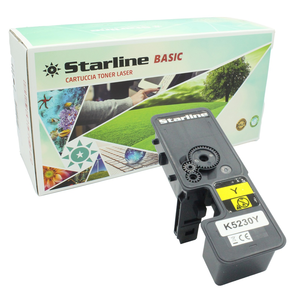 Toner Giallo Compatibile Starline BASIC Kyocera ECOSYS M5521 2.200pag