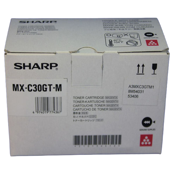 TONER MAGENTA PER MX-C250F / MX-C300W