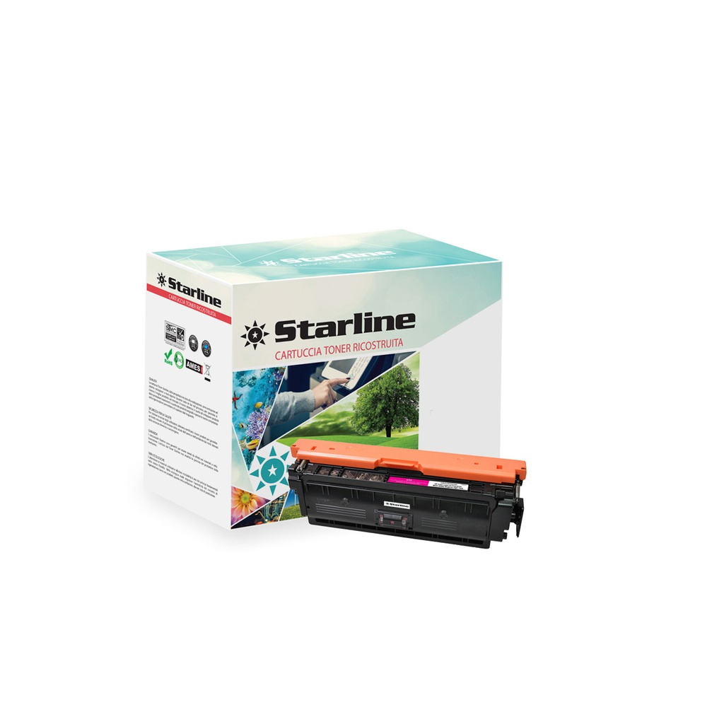 TONER RIC MAGENTA PER HP LASER JET SERIE M553 (508X ALTA CAPACITA