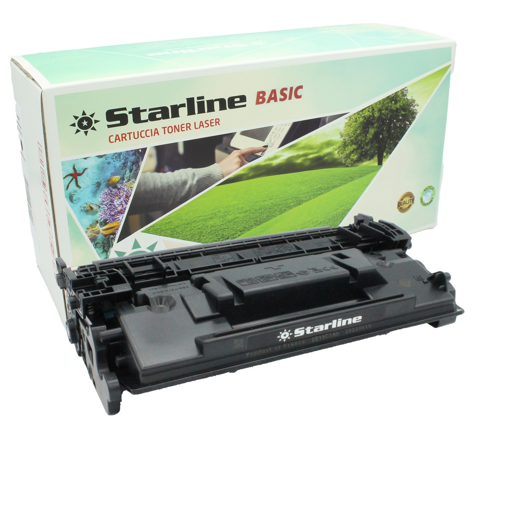 Toner Ric Nero per HP 89X per LaserjetEnterprise M507-MFP M528_10.000 PAG