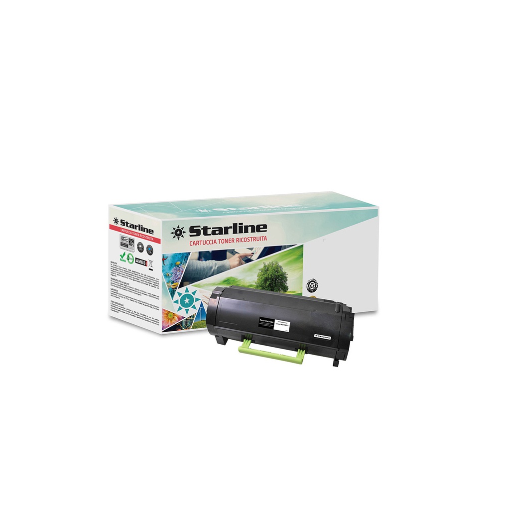Toner Ric. Nero per Lexmark MS317/MX317 pag2500