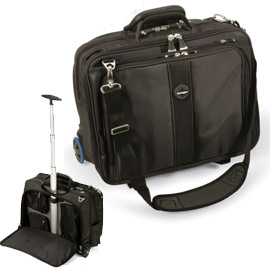 TROLLEY PORTA notebook CONTOUR 17'' - nero - KENSINGTON
