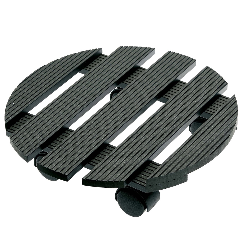 Trolley portavaso in WPC idrorepellente D 30cm