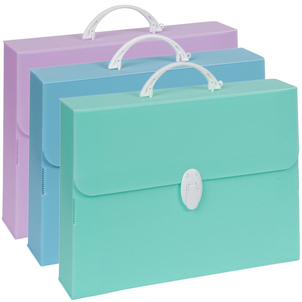 Valigetta polionda Every Line Pastel 27x37,5cm dorso 8cm Favorit