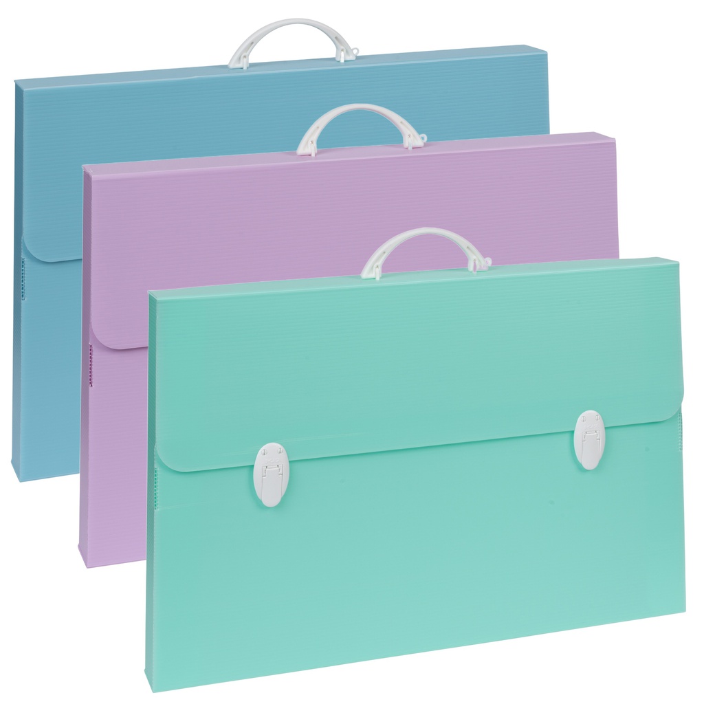 Valigetta polionda Every Line Pastel 36,5x56,5cm dorso 5,5cm Favorit
