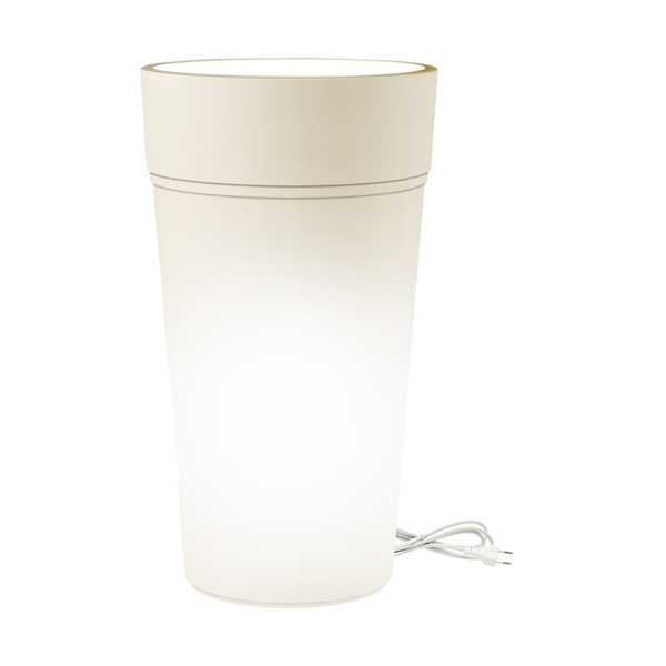 ***Vaso Stem Luce 14lt bianco TeraPlast
