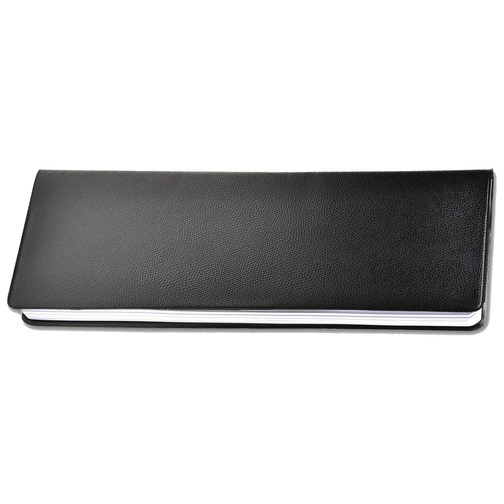 Agenda settimanale Agendascop oriz.c/spirale 30x10 Impala nero 2027 QuoVadis