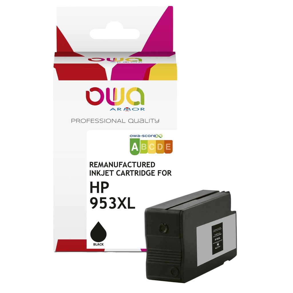 Armor Cartuccia Nero per Hp 953XL-53 ml