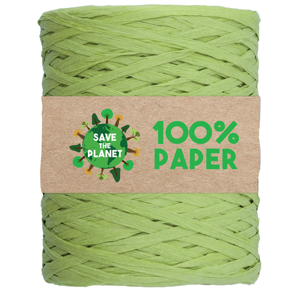 Rafia in carta 100mt colore verde 10Brizzolari