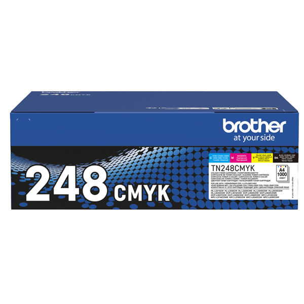 Brother Value Pack 1x (BK/C/M/Y 1.000 pag