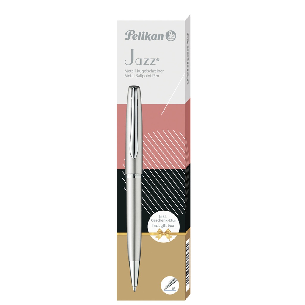 Penna sfera Jazz Noble Elegance silver punta M Pelikan