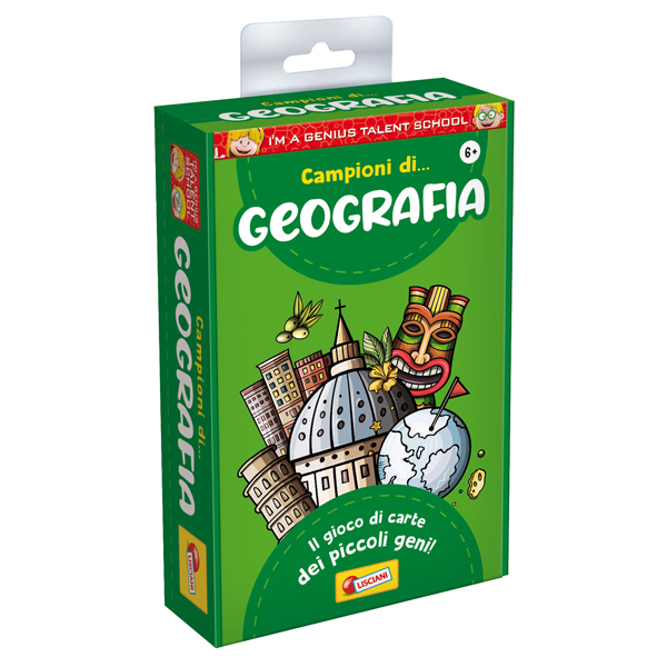 I'm a Genius Campioni di Geografia Lisciani