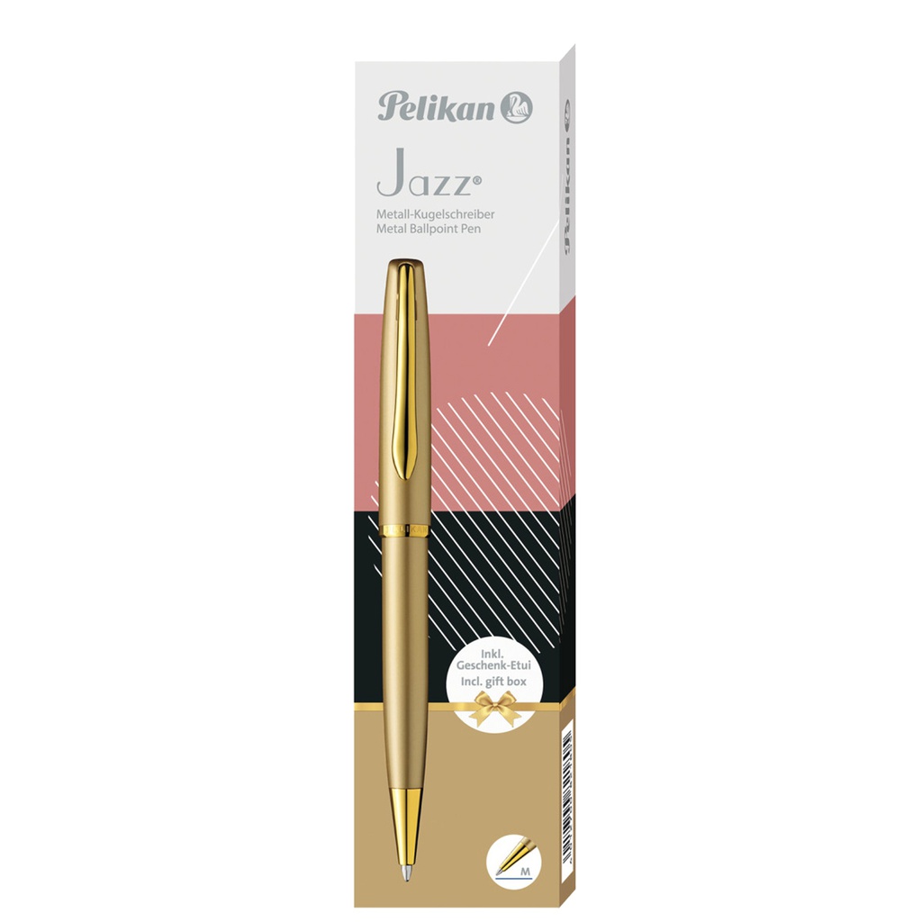 Penna sfera Jazz Noble Elegance gold punta M Pelikan