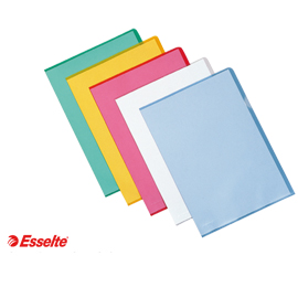 25 CARTELLINE A L 21X30 GIALLO DE LUXE PPL B.A ESSELTE