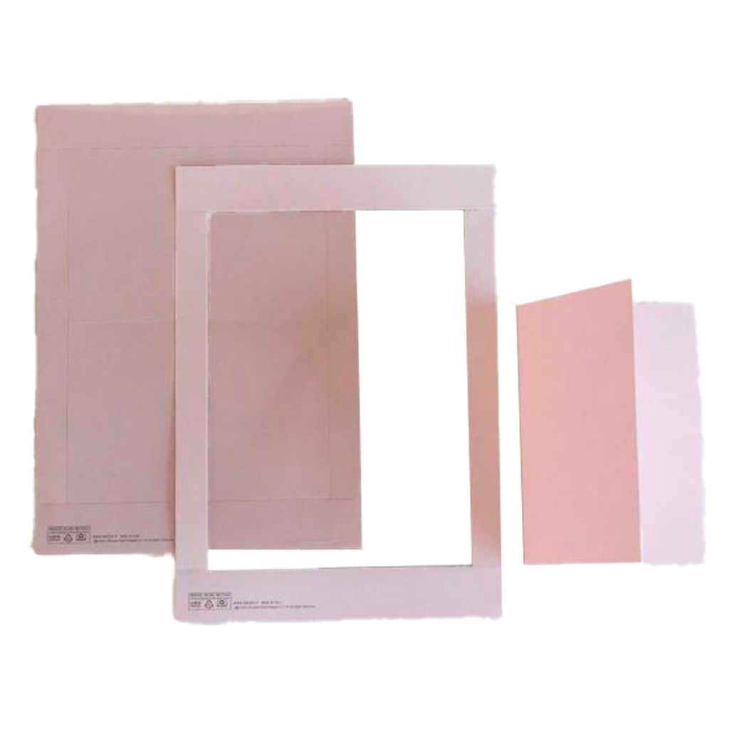 10 cartoncini prefustellati 117x170mm nude Kartos