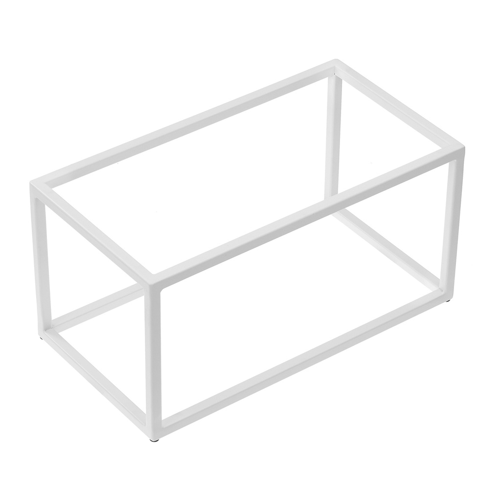 Stand buffet in metallo GN 1/3 - 32,5x17,6x16cm bianco Leone
