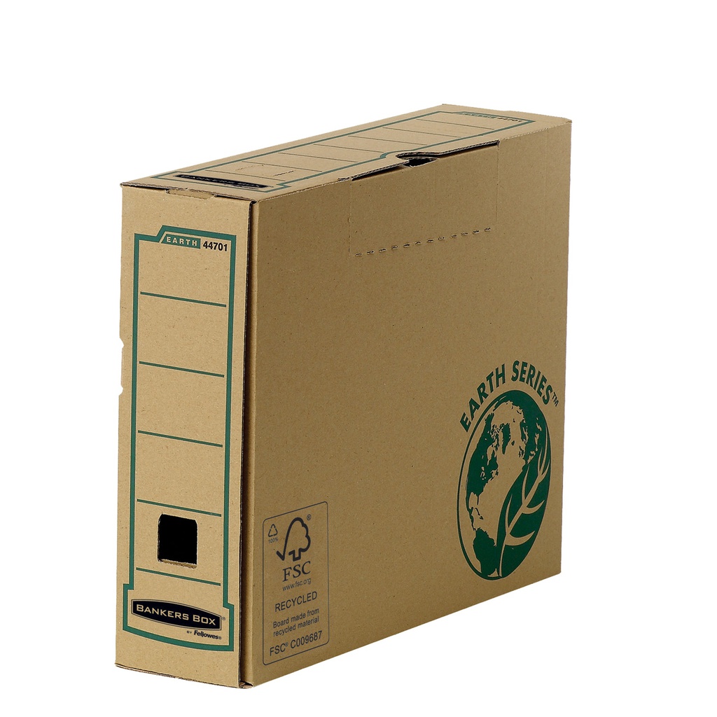 Scatola archivio A4 dorso 80mm Banker Box Earth series