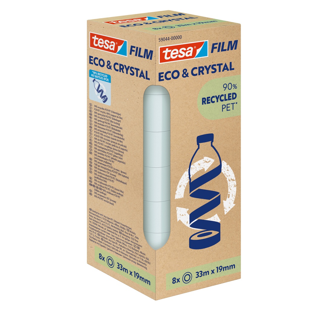 Torre 8rt crystal recycled 19mmx33m TesaFilm