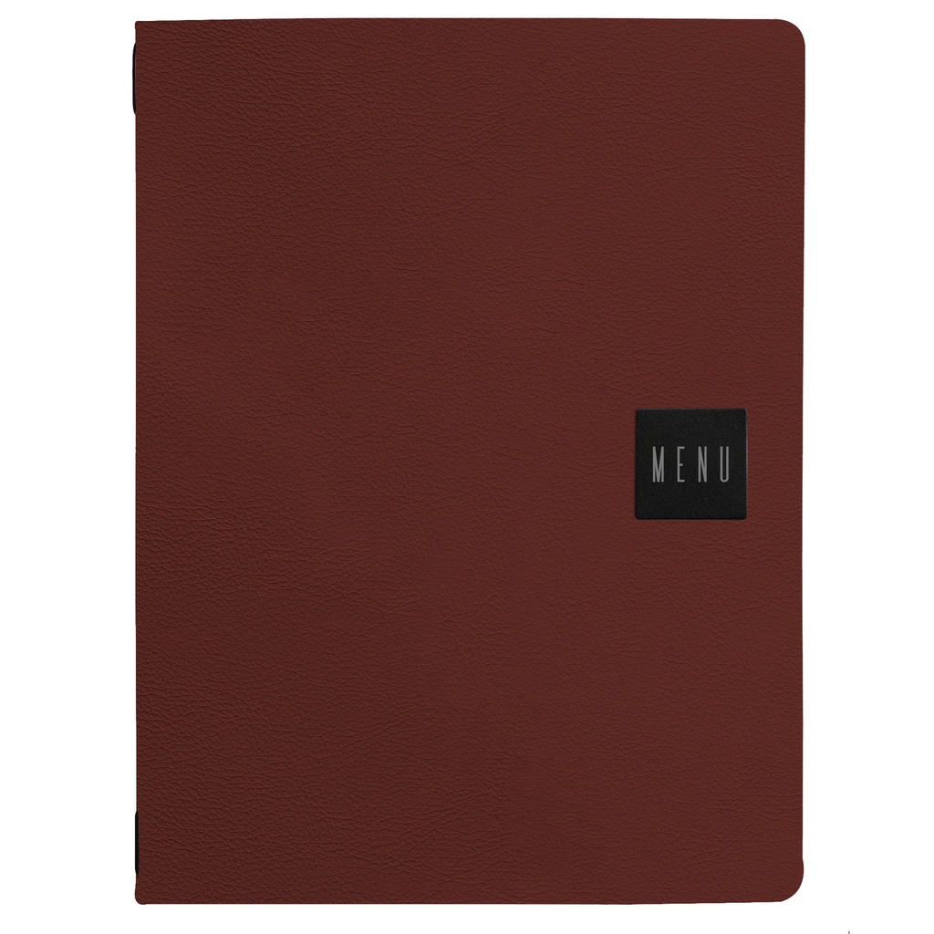 Porta menU' A4 Talk bordeaux 24,3x31,6cm Stilcasa
