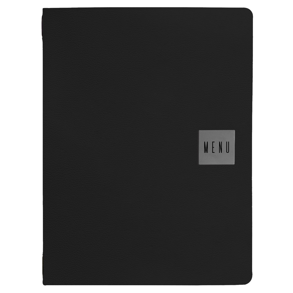 Porta menU' A4 Talk nero 24,3x31,6cm Stilcasa