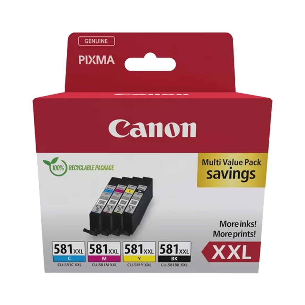Canon Cartuccia CLI-581 XXL BK/C/M/Y