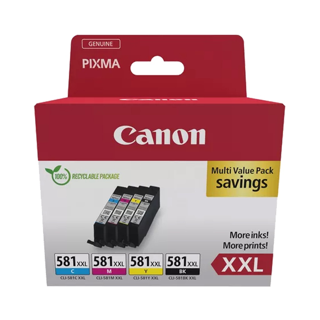 Canon Cartuccia CLI-581 XXL BK/C/M/Y
