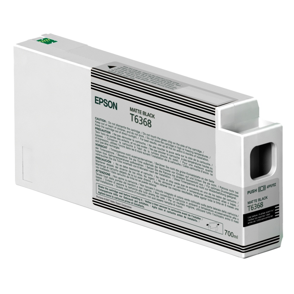 TANICA INCHIOSTRO A PIGMENTI NERO-MATTE EPSON ULTRACHROME HDR(700ML.