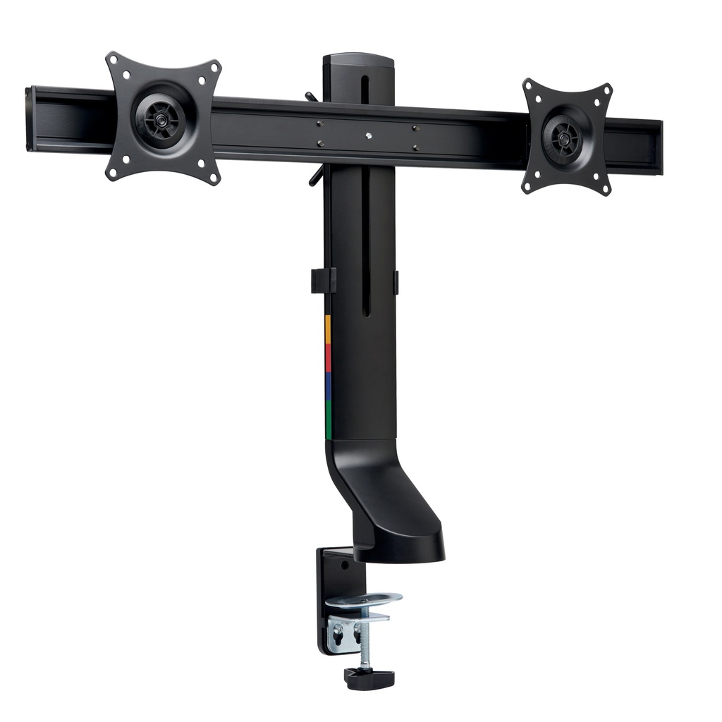 Braccio salvaspazio per monitor doppio SmartFit®-Kensington