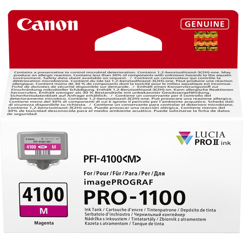 Canon Cartuccia INK PFI-4100 Magenta