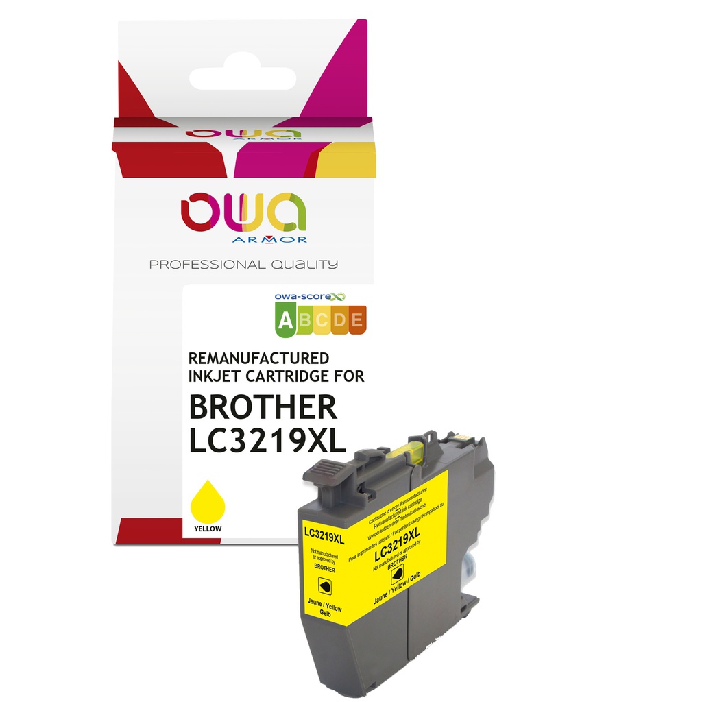 ARMOR Cartuccia Giallo  per Brother LC-3219XLY