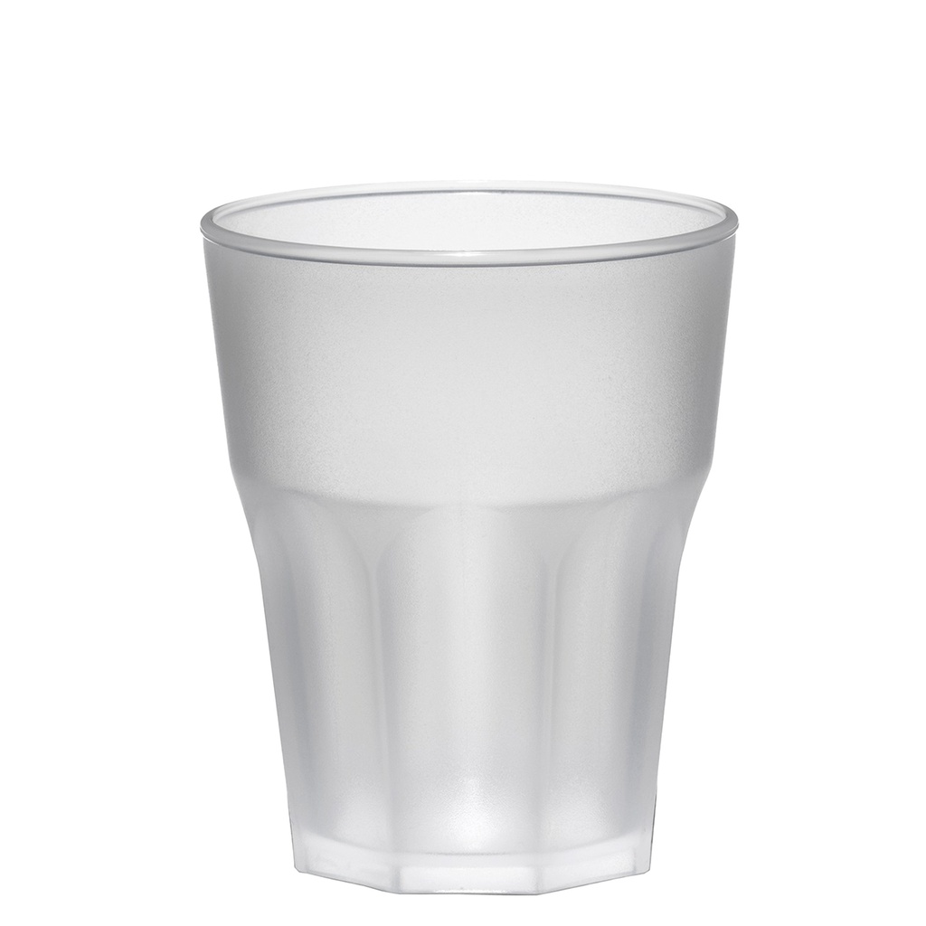 Conf. 8 Bicchieri Rox 290ml in PP satinato Leone