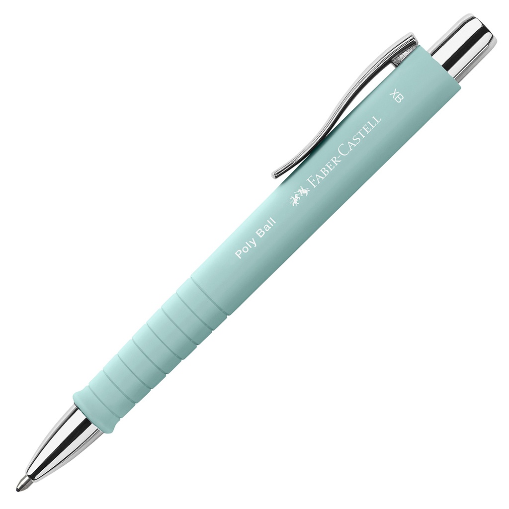 Penna a sfera 0,7mm Poly Ball Urban fusto caribic blue Faber Castell