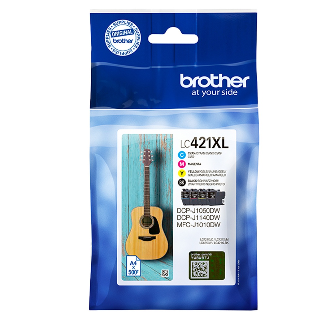 Brother Kit 4 cartucce BK/C/M/Y da 500 pag cad