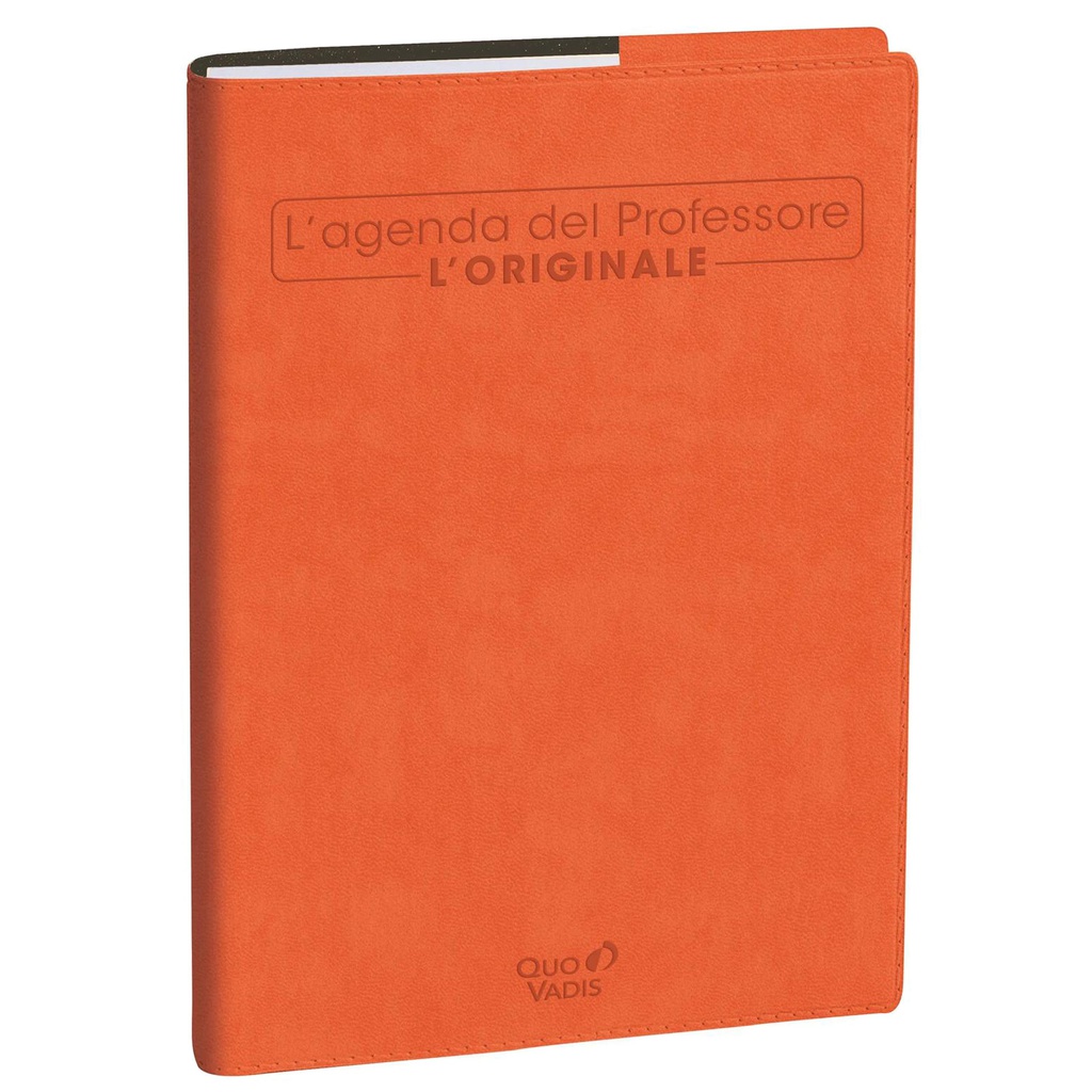 Agenda del Professore 21x27cm Roma arancione 2027 Quo Vadis
