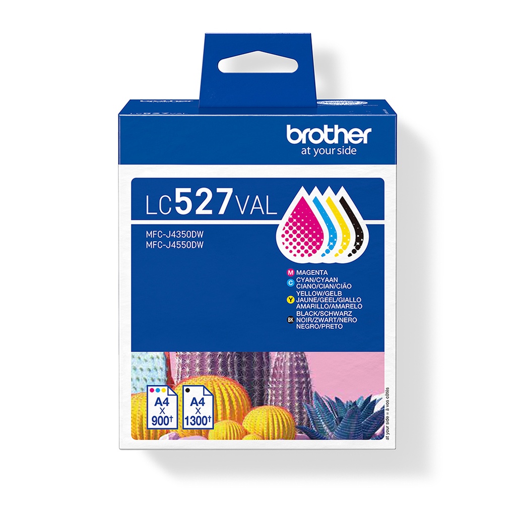 Brother Kit da 4 cartucce BK/C/M/Y -Nero 1.300 pag -C/M/8Y 900 pag