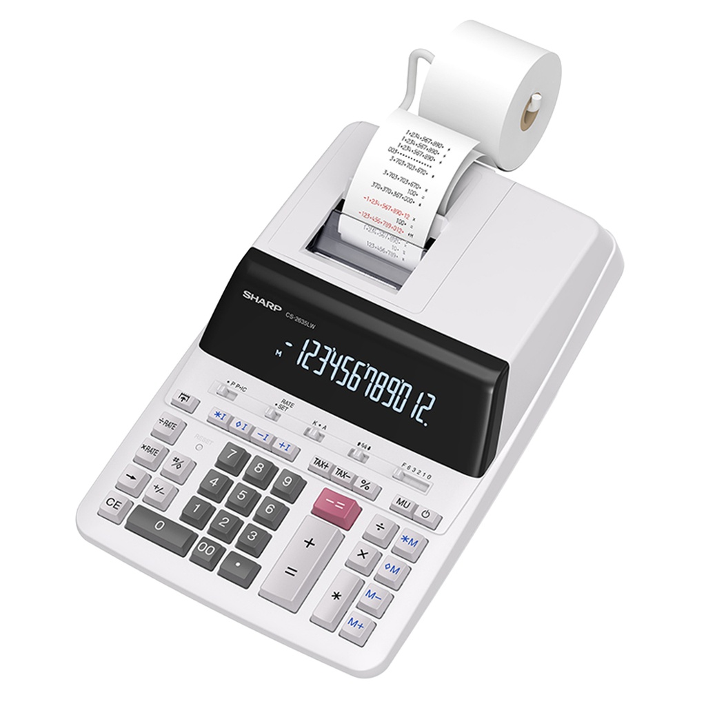 Sharp calcolatrice scrivente CS2635LW