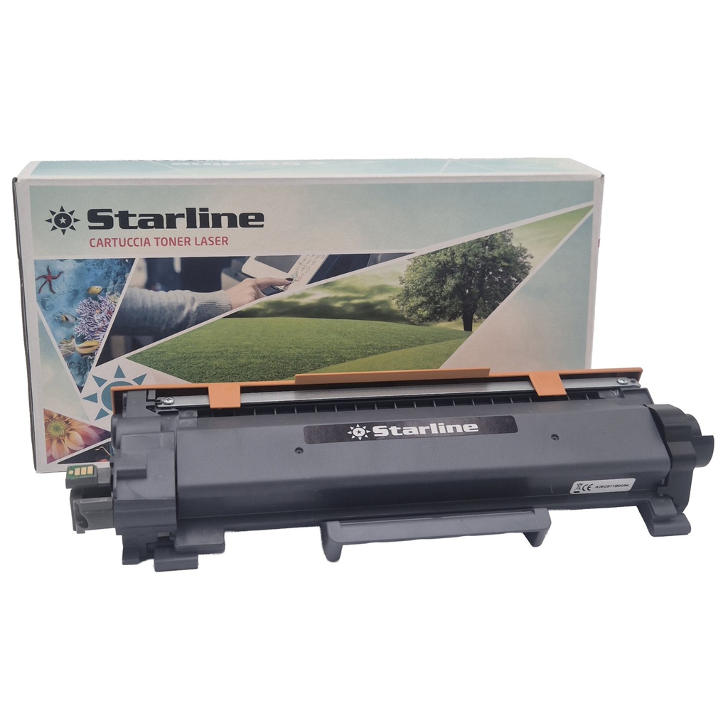 Starline  Toner Compatibile  per Brother  Nero  TN2510XL  3.000 pag