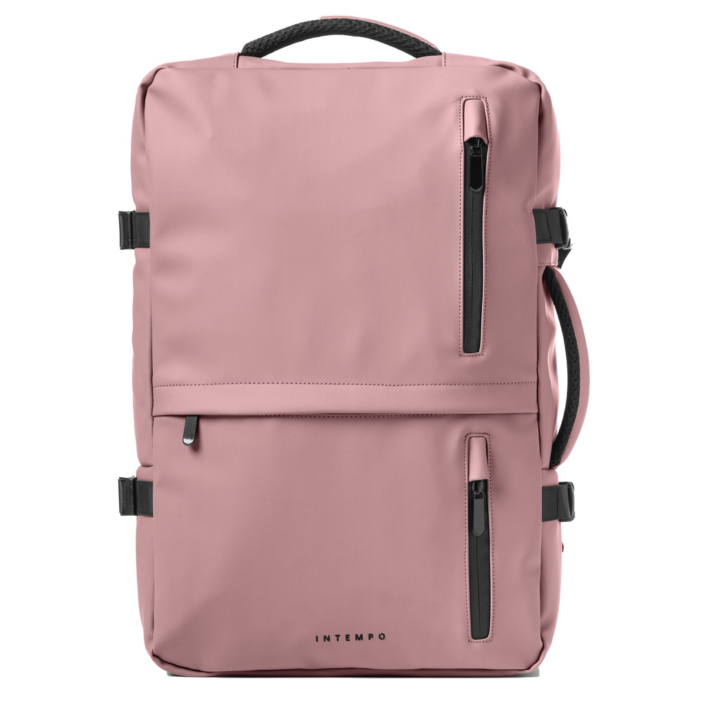 Zaino Travel Backpack Drop2Go gomma antipioggia dim. 30x15x45cm cipria InTempo
