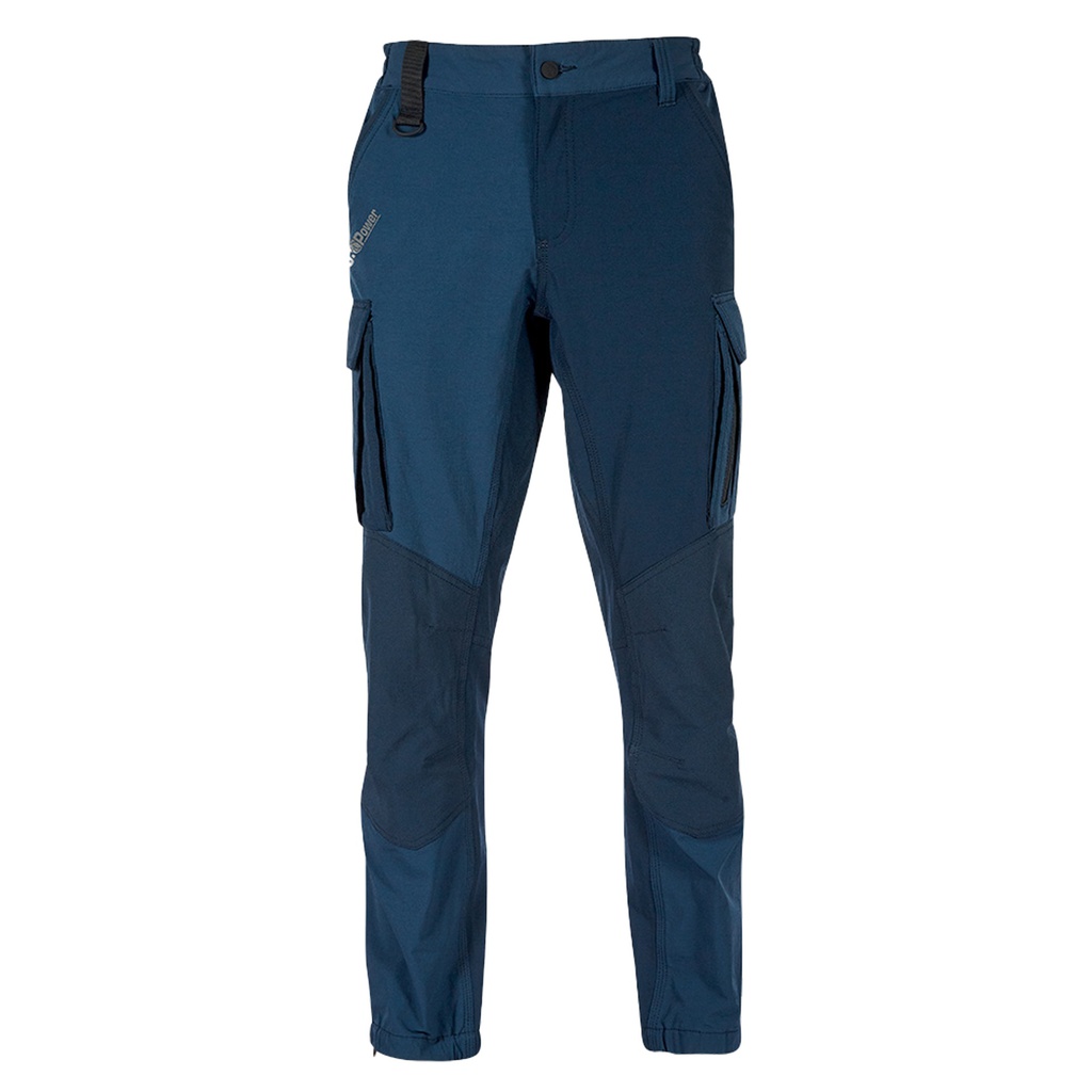 Pantaloni cargo invernali Trek tg XL blu U-Power