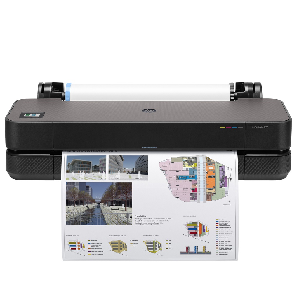 HP Plotter Designjet T250 24'' A1 NO STAND 2 anni di garanzia