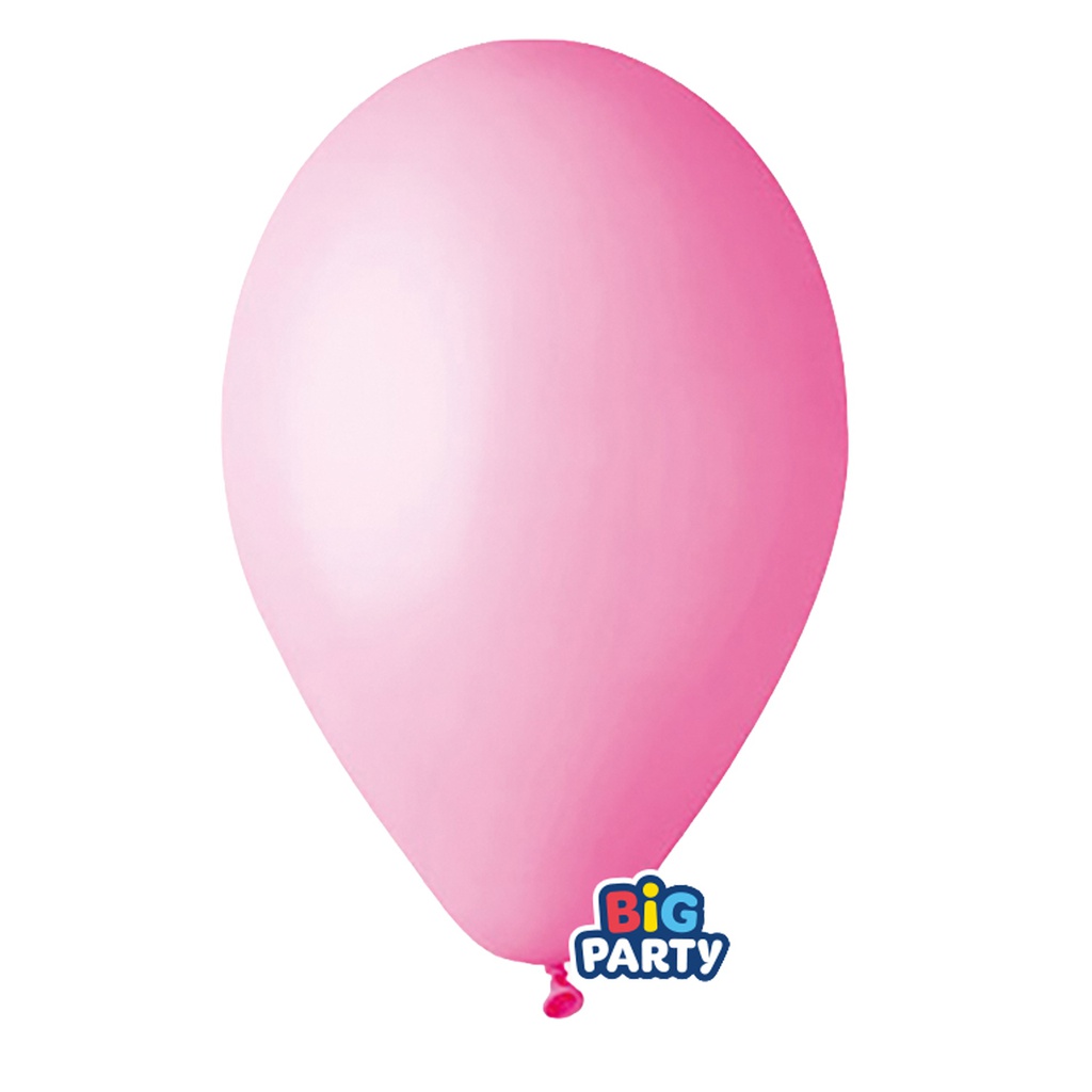 Busta 16 palloncini in lattice D26cm Rosa Big Party
