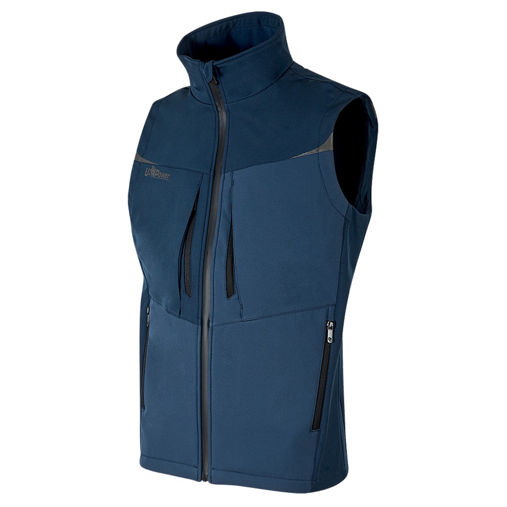 Gilet Brio taglia M blu U-Power